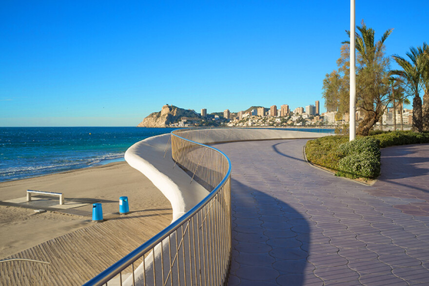 Promenade à Benidorm