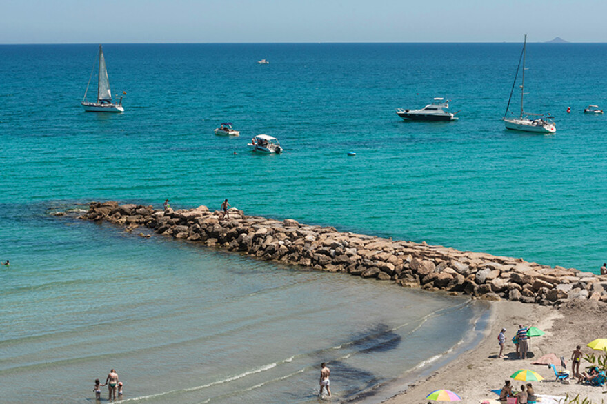 Visite de la plage d'Orihuela