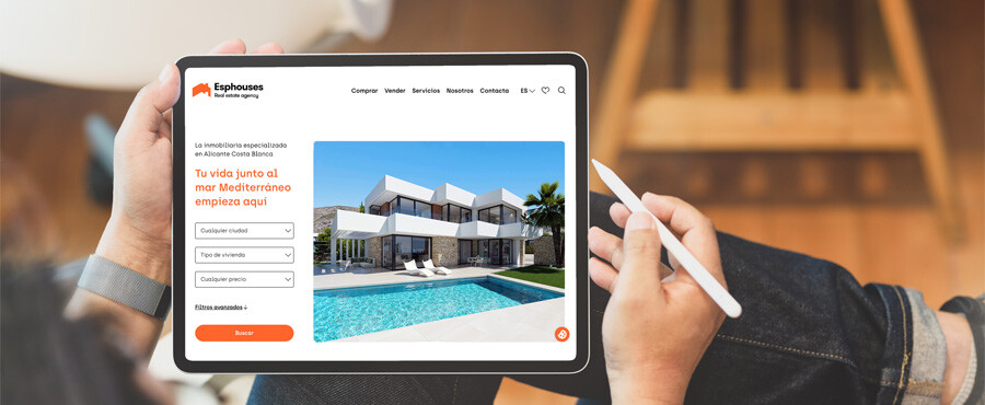 Chez Esphouses, nous savons où et comment faire la publicité de votre maison en ligne.
