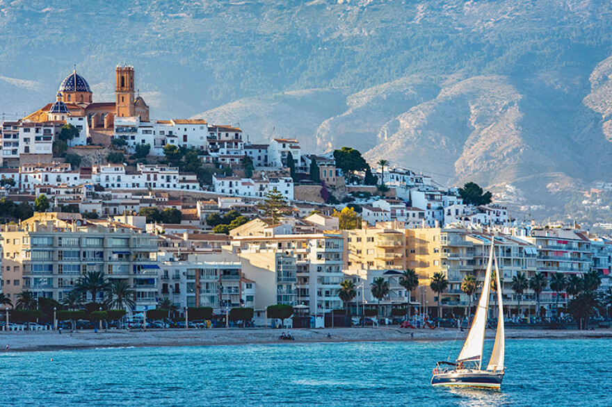 Sports nautiques, Port et promenade d'Altea