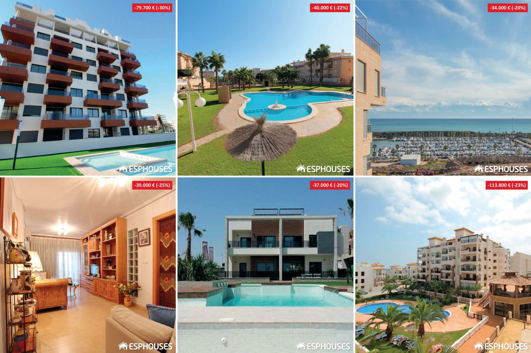 Les appartements à Guardamar del Segura ont été réduits de plus de 20%.